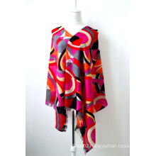 Wool Printed Wrap (12-BR020302-4)